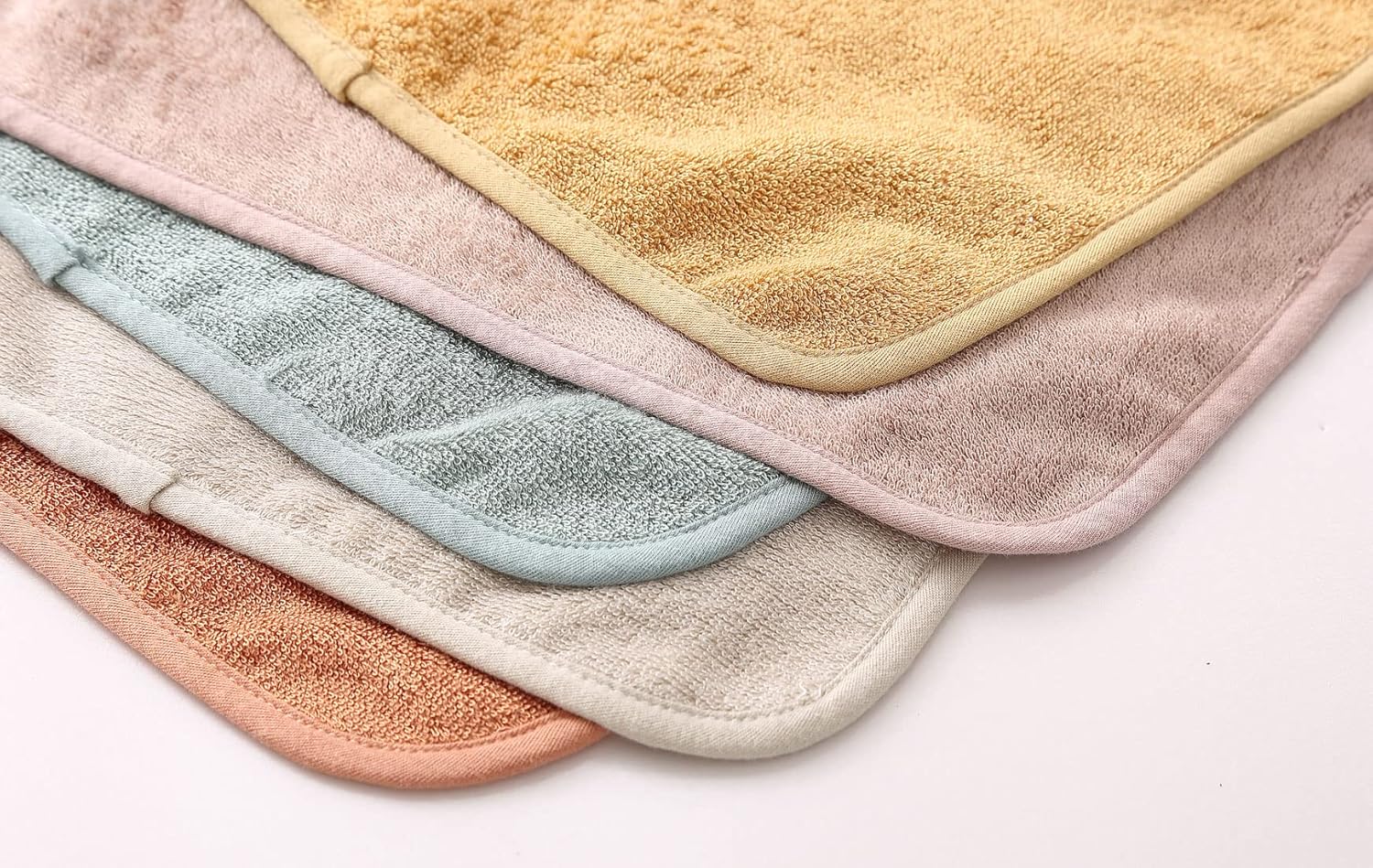 SUZEL Juego de toallas de baño con capucha para bebé, viscosa suave de bambú, para recién nacidos, bebés, 30 x 30 pulgadas