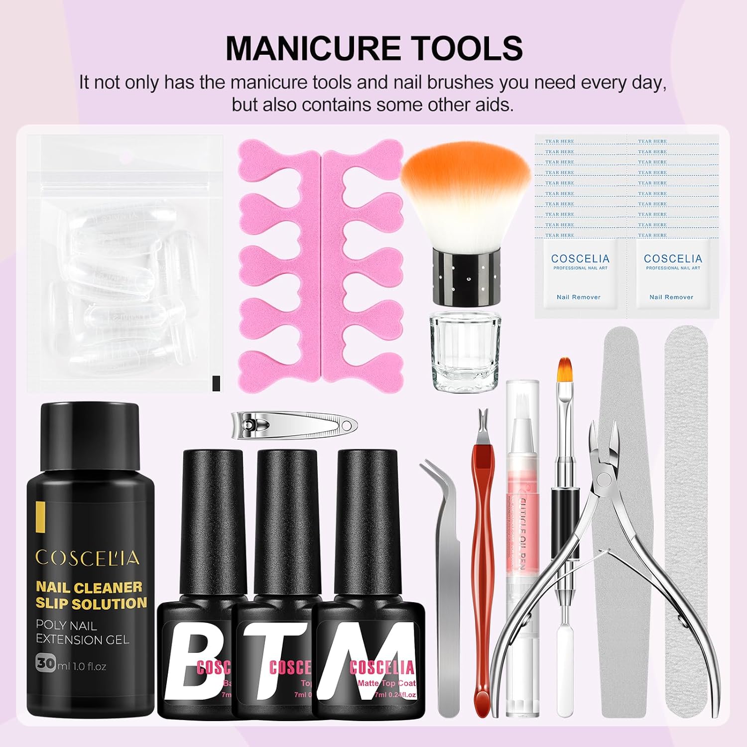 Kit de esmalte de uñas de gel con luz UV de Navidad, 3 piezas de gel de uñas de poliéster, 6 piezas, juego de esmalte de gel para todas las