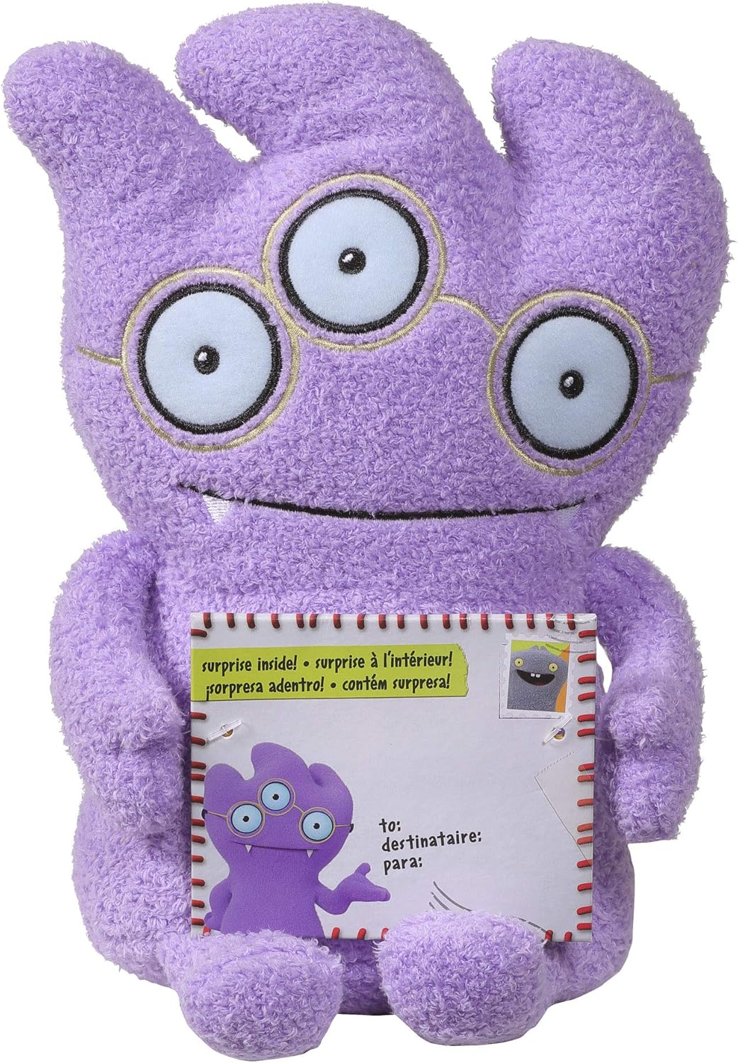 Hasbro Toys Sincerely Uglydolls Hugs & Headstands Wedgehead – Peluche de peluche, inspirado en la película Uglydolls de 7.5 pulgadas de alto