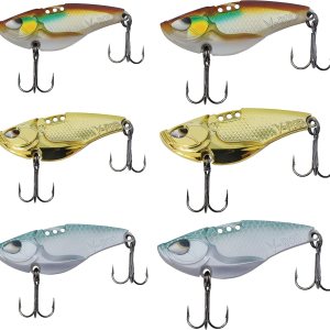 Acme V-Rod – Juego de 6 señuelos de pesca Acme de gran tamaño para lubina, trucha, lucioperca, salmón, lucio, panfish. Acme V-Rod – Juego de 6 señuelos de pesca Acme de gran tamaño para lubina, trucha, lucioperca, salmón, lucio, panfish.