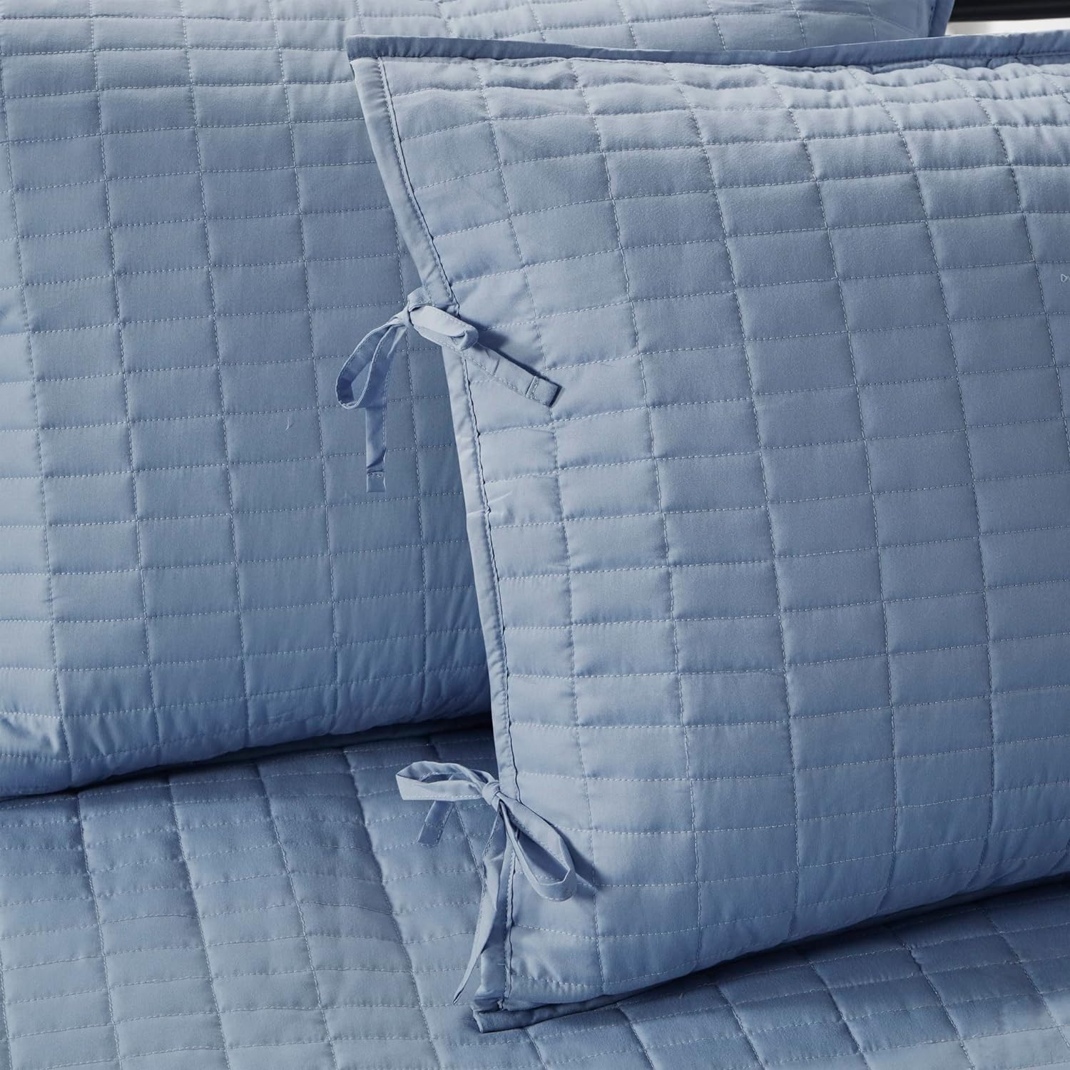Comfort Spaces – Funda de sofá cama de lujo de doble cara, acolchada, ropa de cama acogedora para todas las estaciones con falda de cama, fundas a