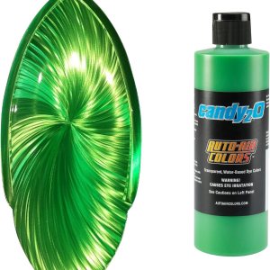 Createx Auto-Air Colors Candy2o Poison Green 4660 pinturas personalizadas a base de agua Createx Auto-Air Colors Candy2o Poison Green 4660 pinturas personalizadas a base de agua