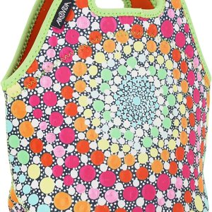 Artists Collective – Bolsa de neopreno con aislamiento lavable para el trabajo y el picnic, diseño de Amy Diener (EE. UU.), piruleta, clásico Artists Collective – Bolsa de neopreno con aislamiento lavable para el trabajo y el picnic, diseño de Amy Diener (EE. UU.), piruleta, clásico