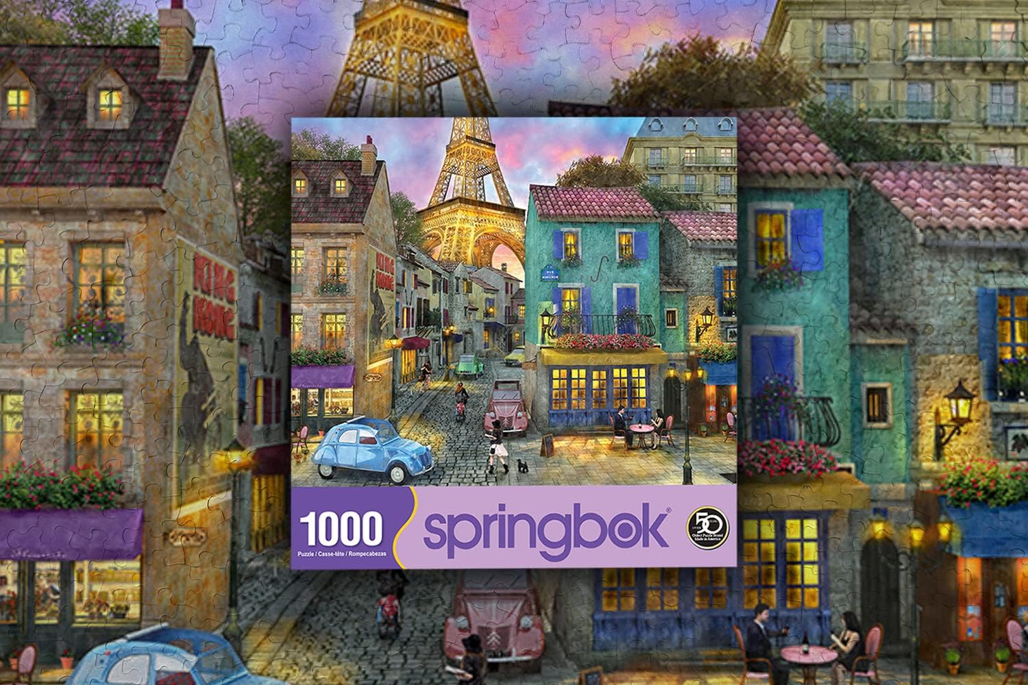 Springbok Puzzles Eiffel Mágica Rompecabezas (1000piezas)