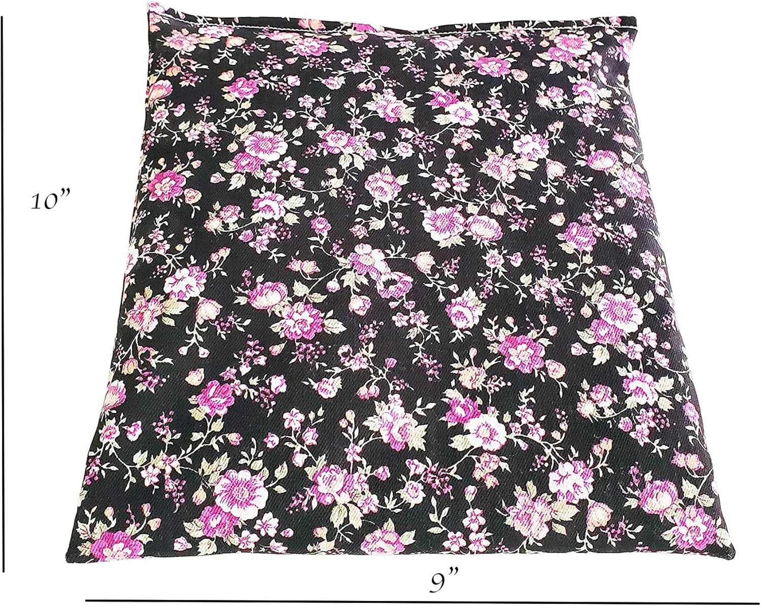 Almohadilla térmica rellena de maíz. Terapia de calor natural para espalda baja, cuello, hombros, calambres. Envoltura térmica para aliviar el dolor