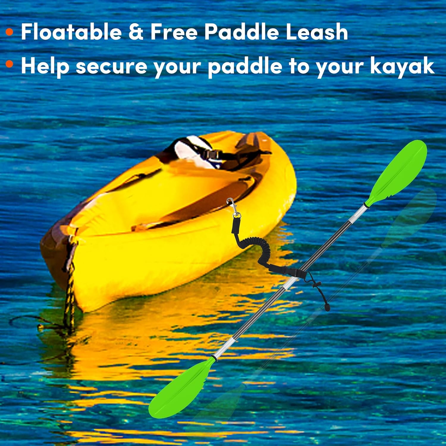 Remo de kayak, 88 pulgadas, 4 piezas de remos para kayak, flotador de eje de aleación de aluminio resistente, ligero, desmontable, ajustable, para
