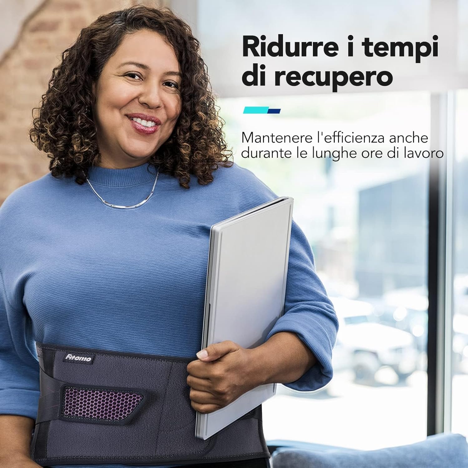 Soporte de espalda para mujeres con dolor de espalda baja, cinturón de apoyo de espalda para alivio intante del dolor de ciática, escoliosis de