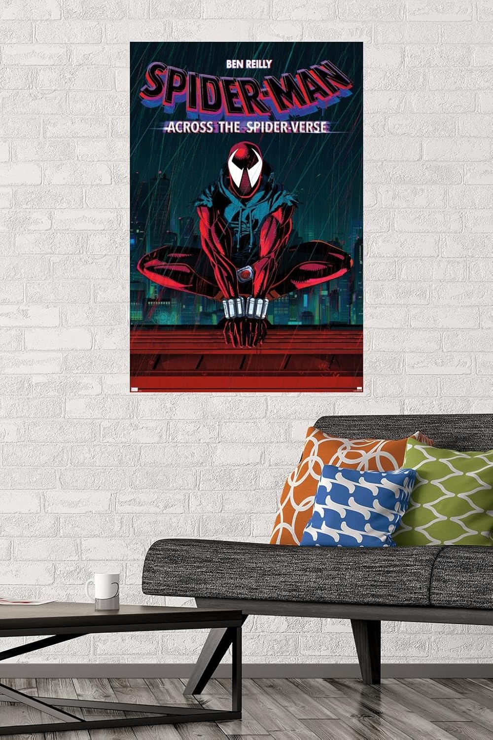 Trends International Marvel Spider-Man Across The Spider-Verse – Póster de pared de una hoja de Ben Reilly, 22.37 x 34.00 pulgadas, versión premium