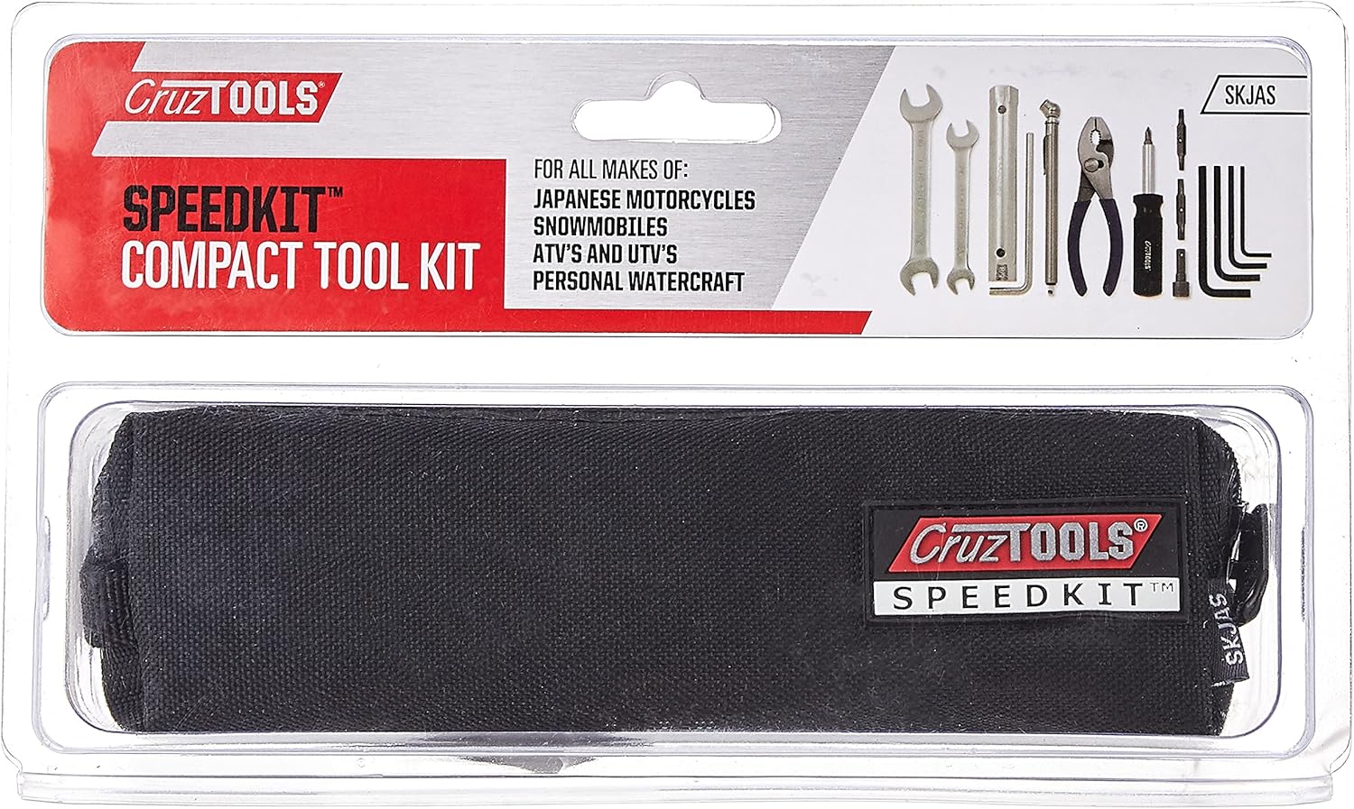 Cruztools SpeedKIT – equipo de herramientas compacto, métrica SKJAS