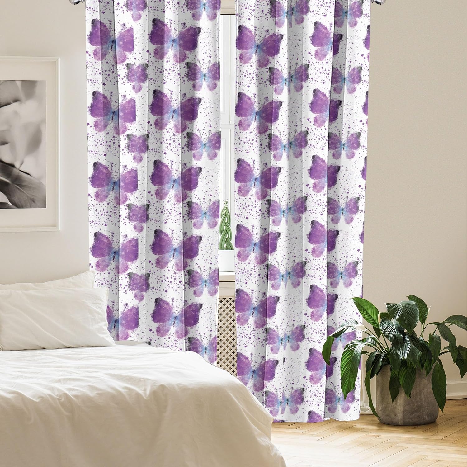 Ambesonne – Paneles de cortinas multicolores