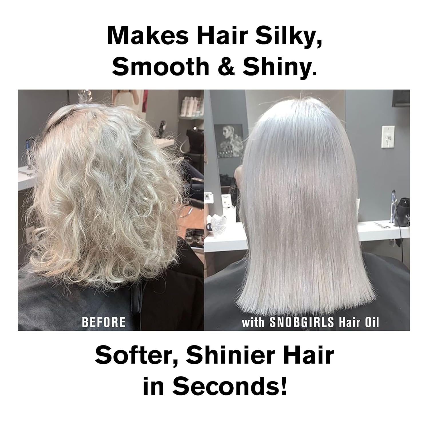 SNOBGIRLS VICE-VERSA CURLS – Aceite vegano para el cabello, alisador o definición de rizos, todo tipo de rizos, cabello rizado, seco o encrespado
