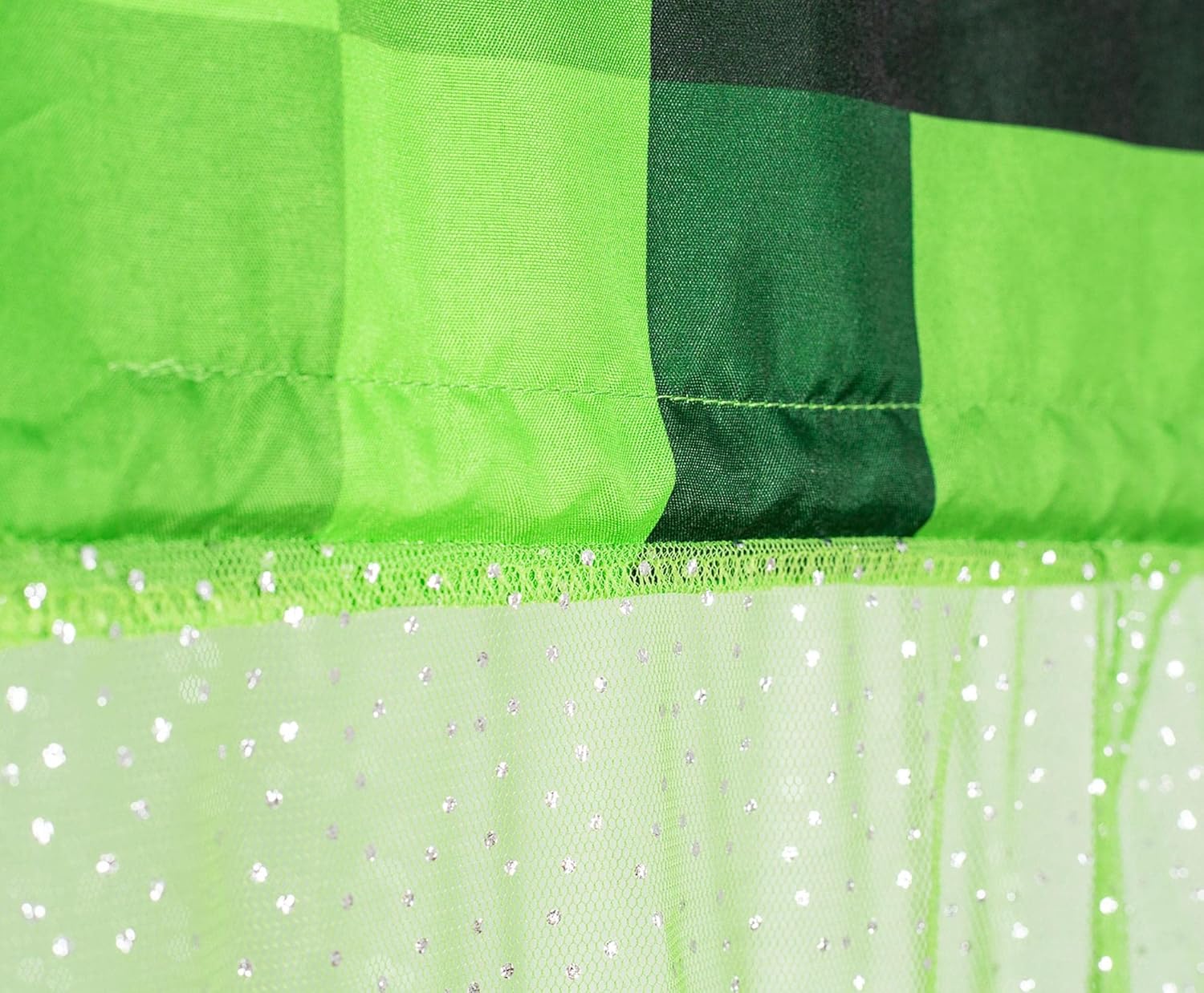 Minecraft Green Creeper – Toldo de cama para niños, cortina colgante
