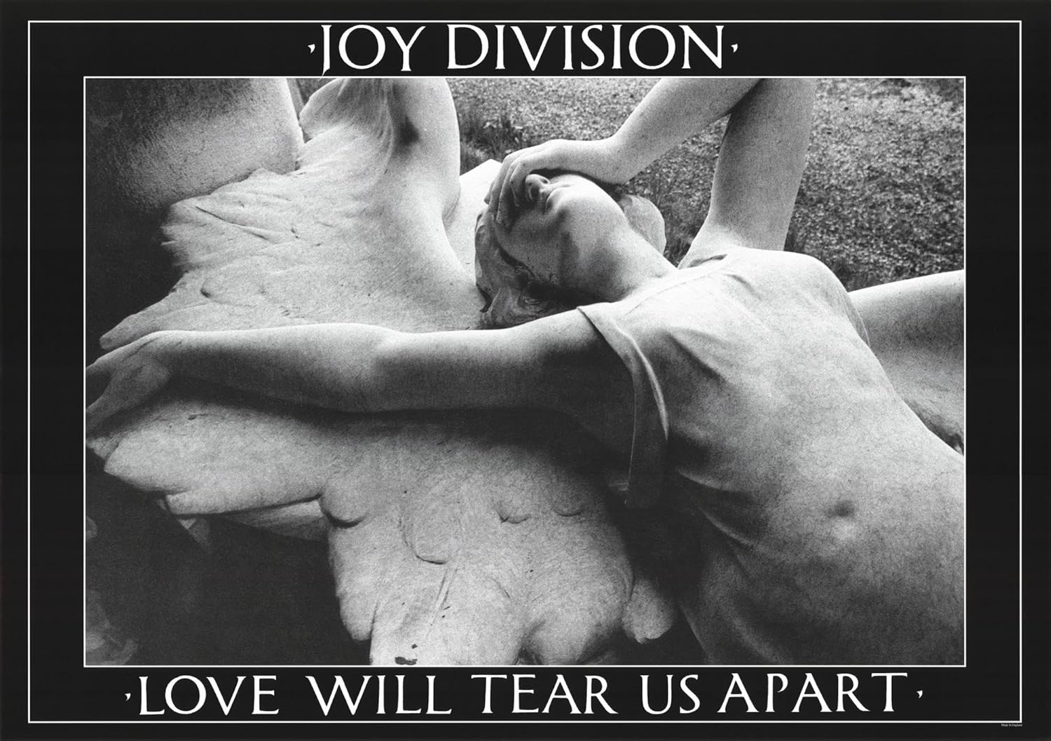AllPosters Póster musical de Joy Division (Love Will Tear Us Apart), 33 x 22 pulgadas