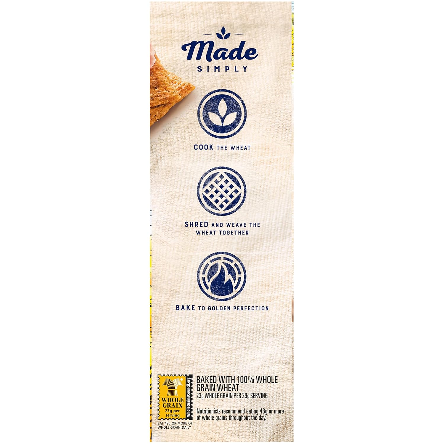 TRISCUIT Galletas, vinagre balsámico y sabor a albahaca, 1 caja (8.5 oz)
