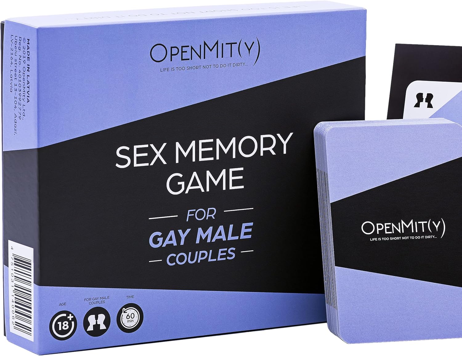 OpenMity Juego gay para parejas masculinas – Cosas románticas gay – Regalos únicos para él y para su pareja gay y regalos para hombres gay