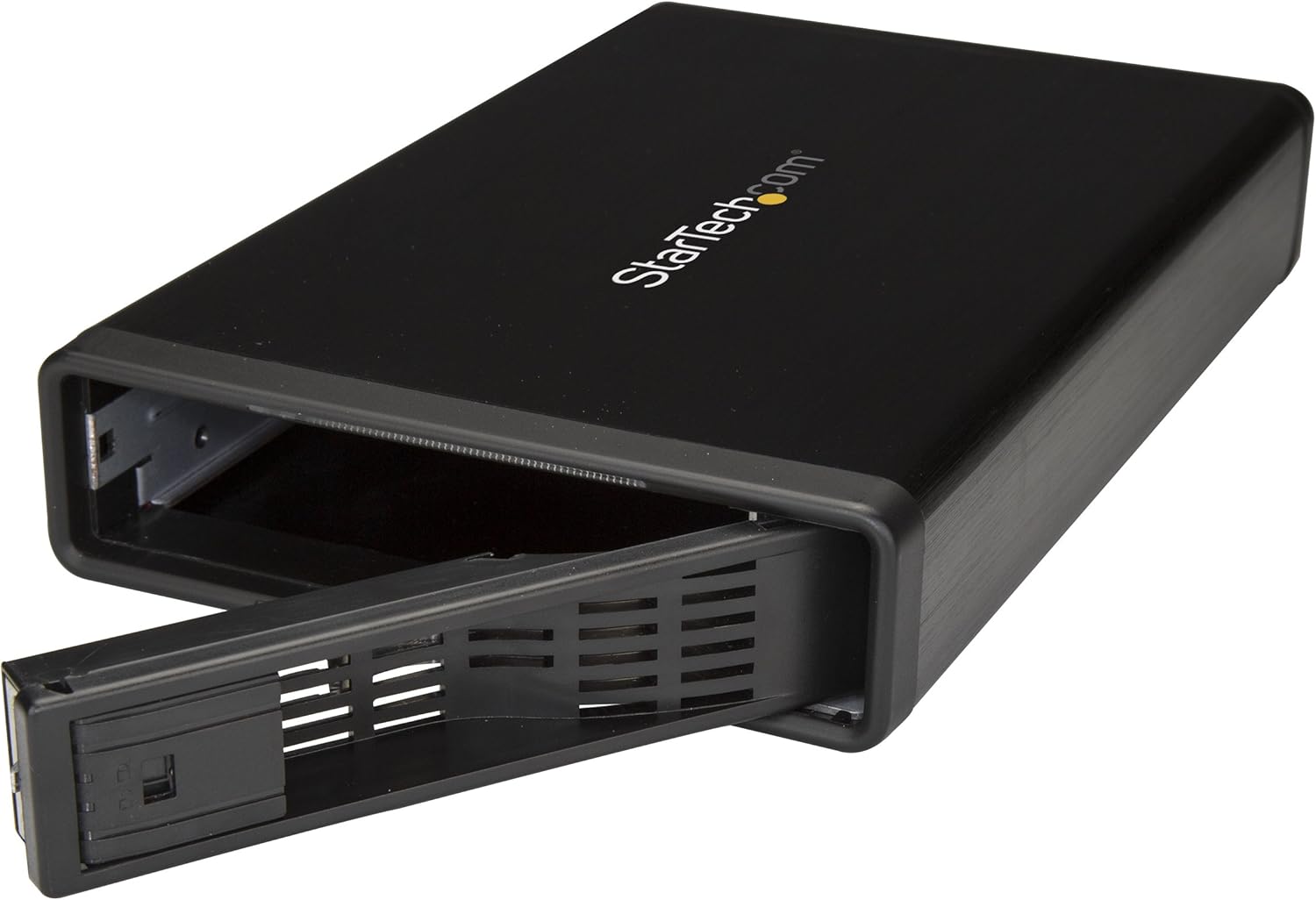 StarTech.com Caja de disco duro externo de 3,5″ con cable eSATA blindado de 6 pies