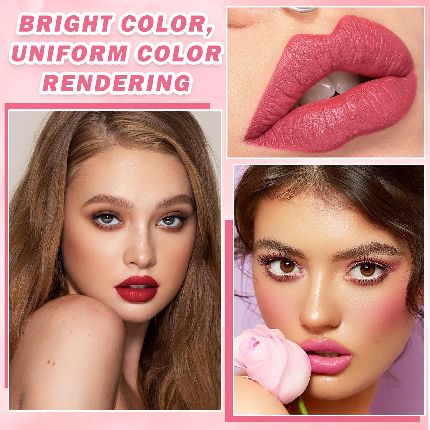 Juego de 2 tintes labiales de terciopelo para labios, tinte de labios líquido multiusos, larga duración, impermeable, antiadherente, tinte para
