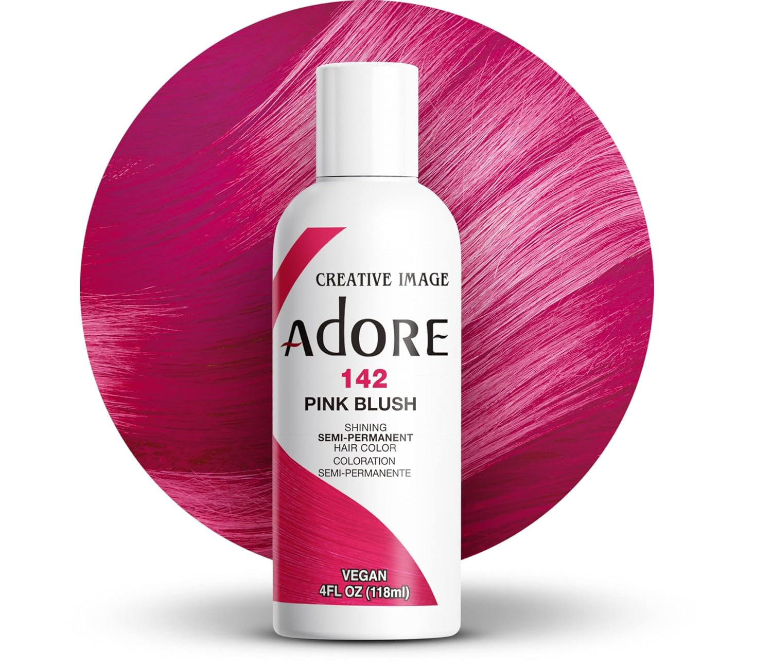 Adore – Tinte semipermanente para cabello, 4 onzas líquidas (118 ml)