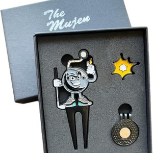 The Mujen Marcador de pelota de golf, marcador de bola de alineación de golf para poner, herramienta de Divot de golf, ayuda de entrenamiento de The Mujen Marcador de pelota de golf, marcador de bola de alineación de golf para poner, herramienta de Divot de golf, ayuda de entrenamiento de