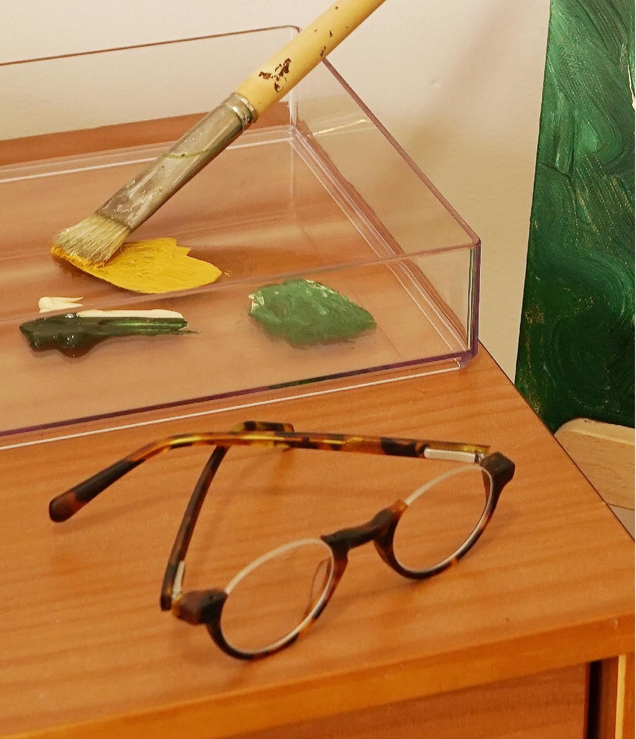 eyebobs – Vicepresidente  Gafas de lectura prémium para hombres y mujeres  Marco de medio borde para caras estrechas  Disponible en 0.0x – 4.0x