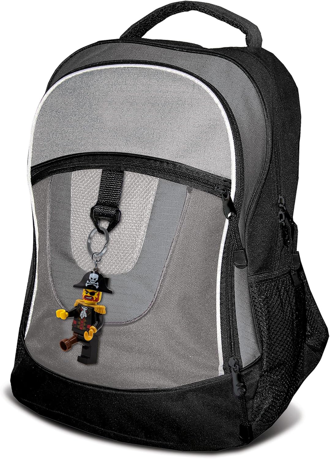 Lego – Linterna LED icónica para fanáticos icónicos, juguete novedoso para niños, figura de 2.992 in, 2 pilas CR2025 incluidas, Negro -, Talla