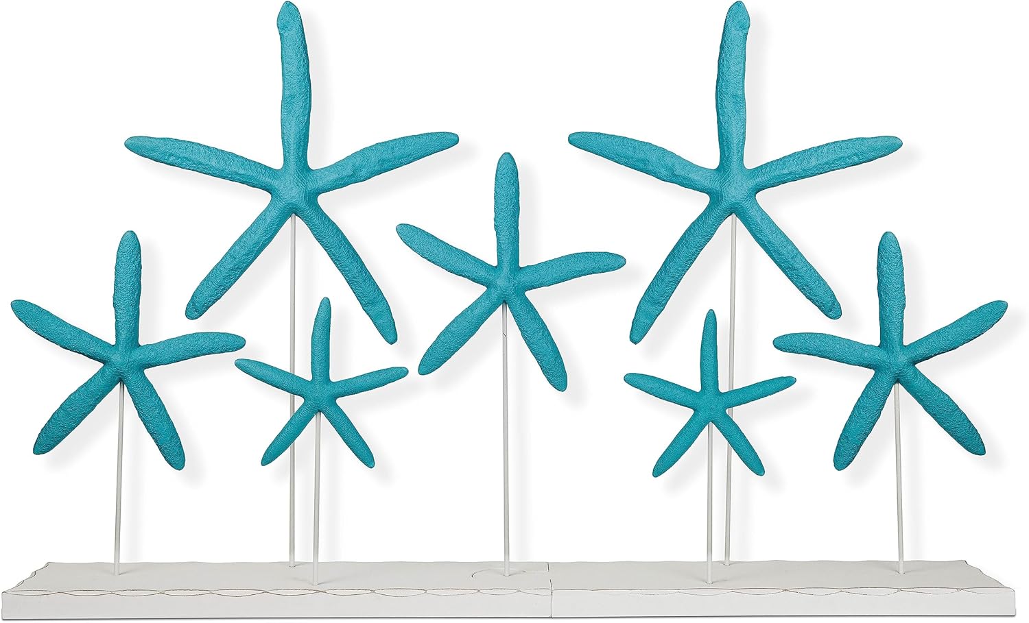 SAILINGSTORY – Decoración de estrella de mar para decoración de playa costera para el hogar, playa, baño, decoración náutica del océano, grande