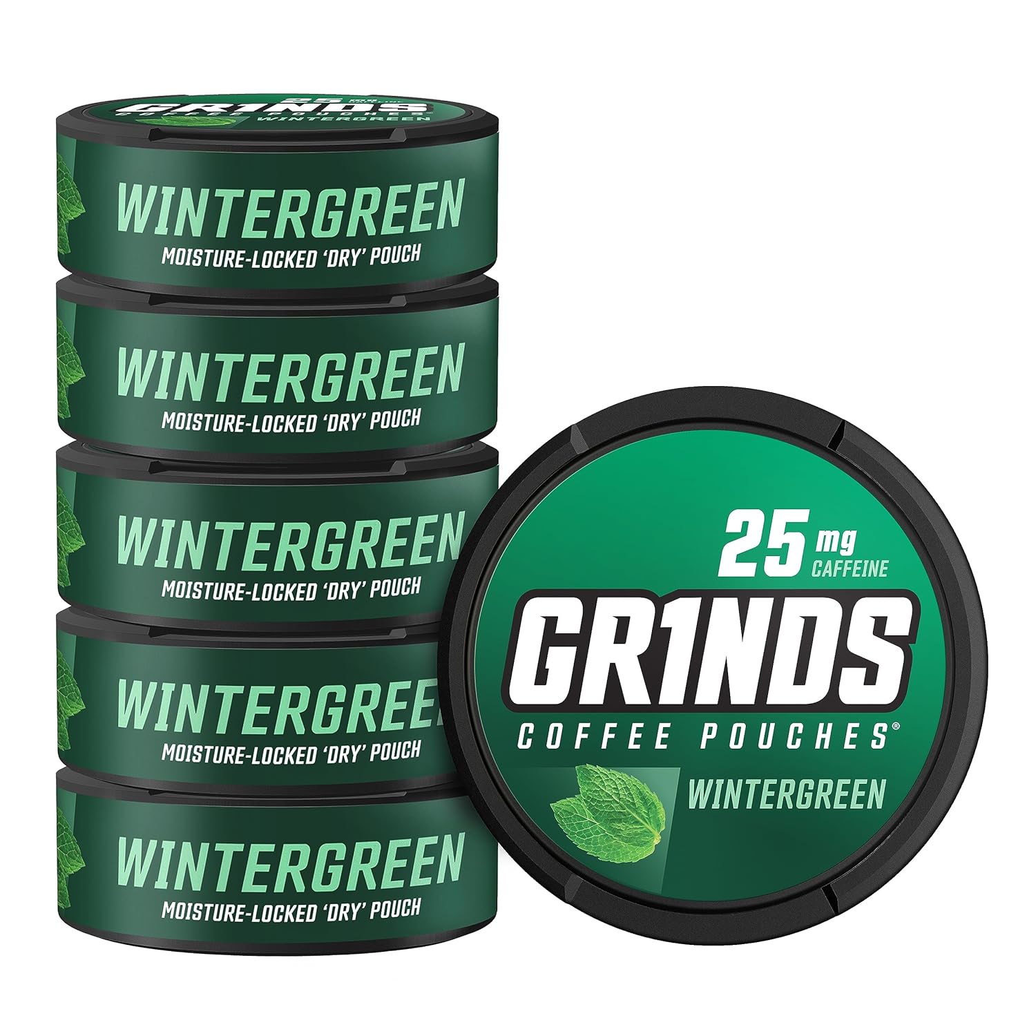 Bolsas de café Grinds  3 latas de vainilla  Sin tabaco, sin nicotina alternativa saludable  18 bolsas por lata