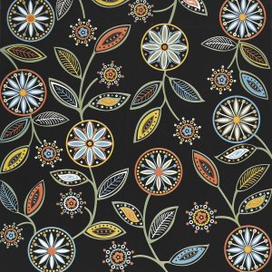 Caltero Papel tapiz floral de 17.7 pulgadas x 49.2 pies, papel tapiz floral multicolor para despegar y pegar, papel de contacto floral, flores Caltero Papel tapiz floral de 17.7 pulgadas x 49.2 pies, papel tapiz floral multicolor para despegar y pegar, papel de contacto floral, flores