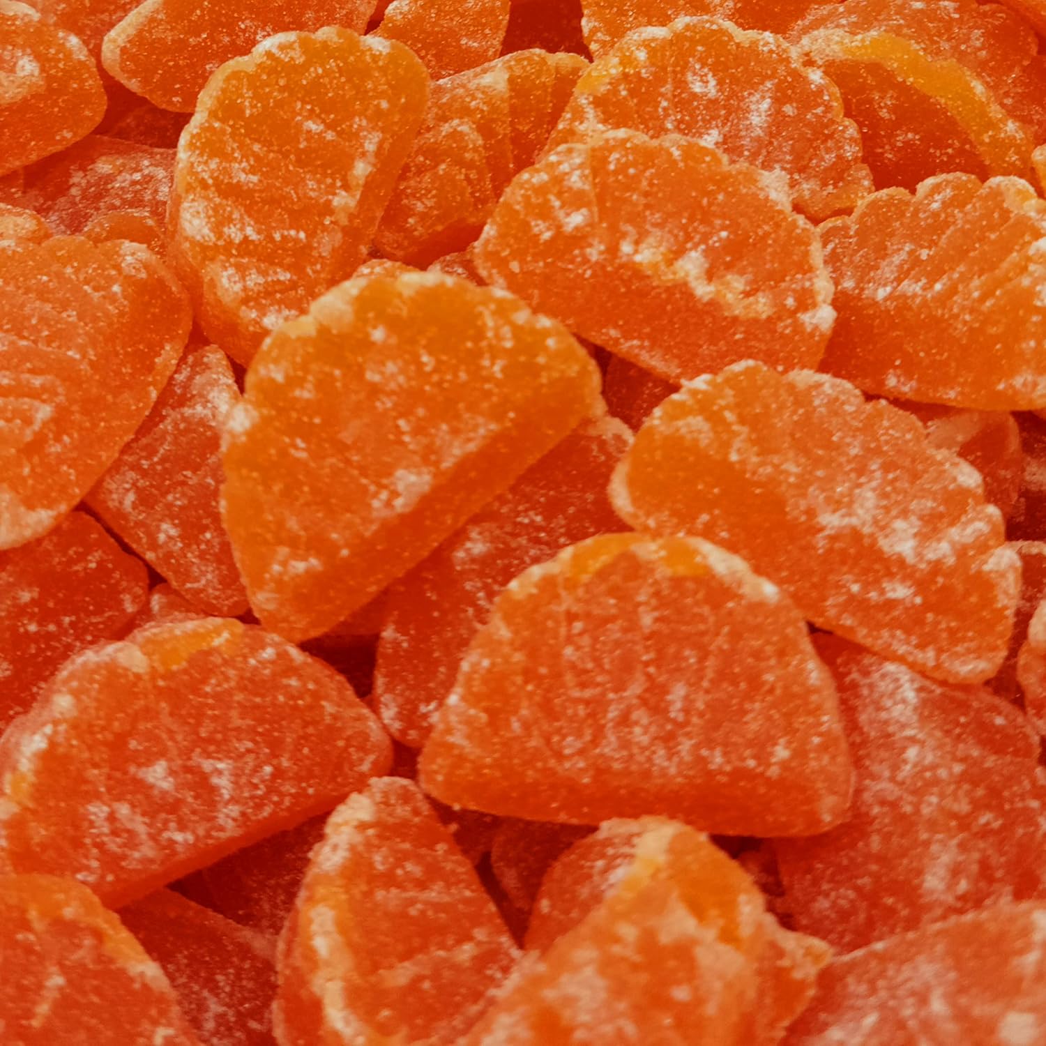 Orange Slice Candy – Caramelo de gomita de rodajas de naranja – Hecho con jugo de fruta real – Paquete a granel – 3 libras (rebanada de naranja)