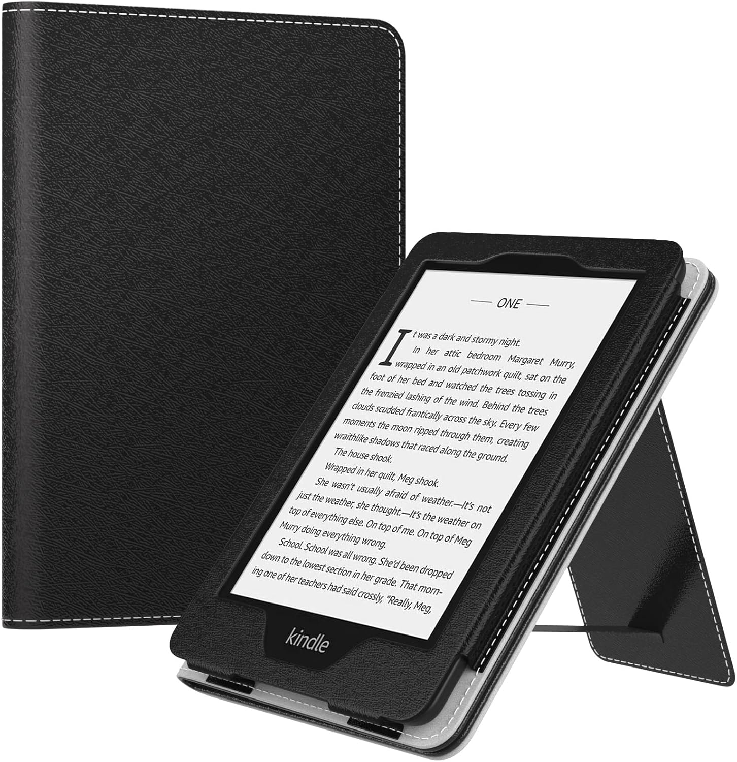 MoKo Funda para Kindle Paperwhite de 6″ (10 generación 2018 y todas las generaciones Paperwhite anteriores a 2018), Auto WakeSleep Slim PU Leather