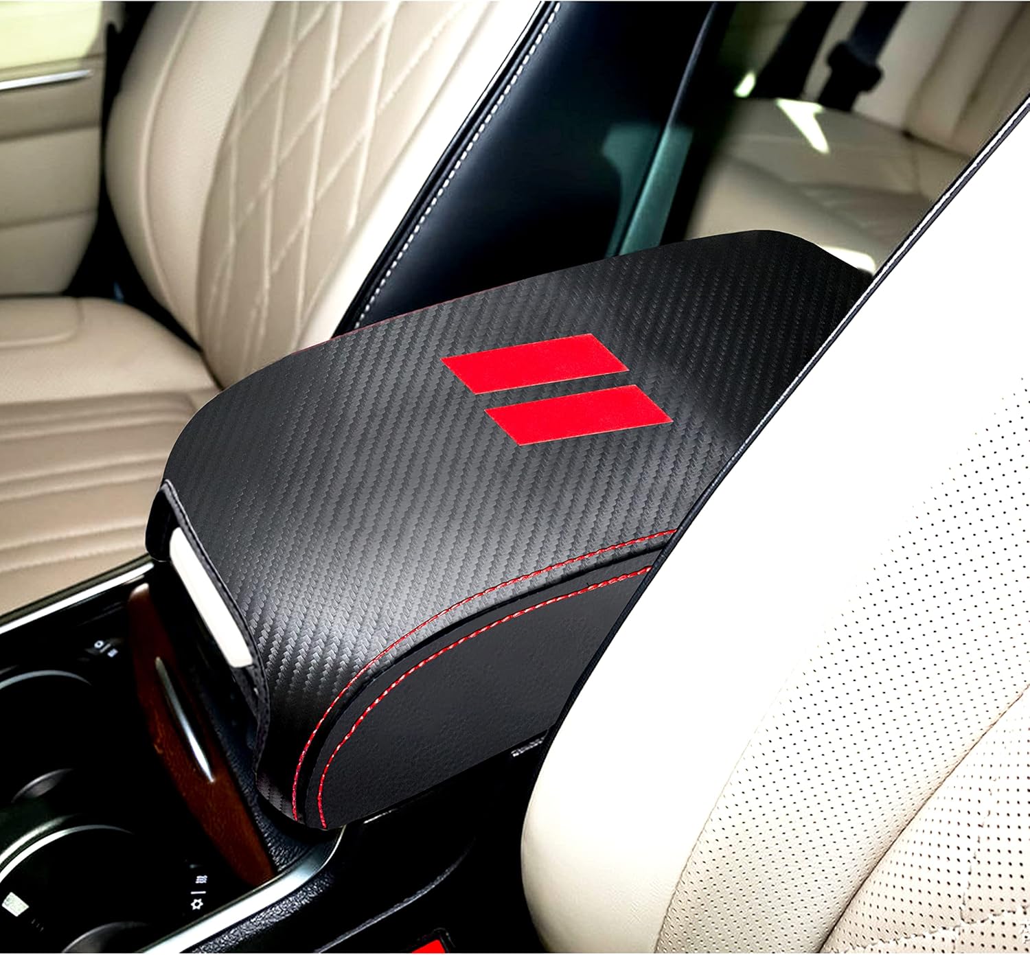 YOSRTER Accesorios para Dodge Charger 2011-2019 2020 2021 2022 2023 Chrysler 300 2015-2022 funda para reposabrazos de consola central, caja