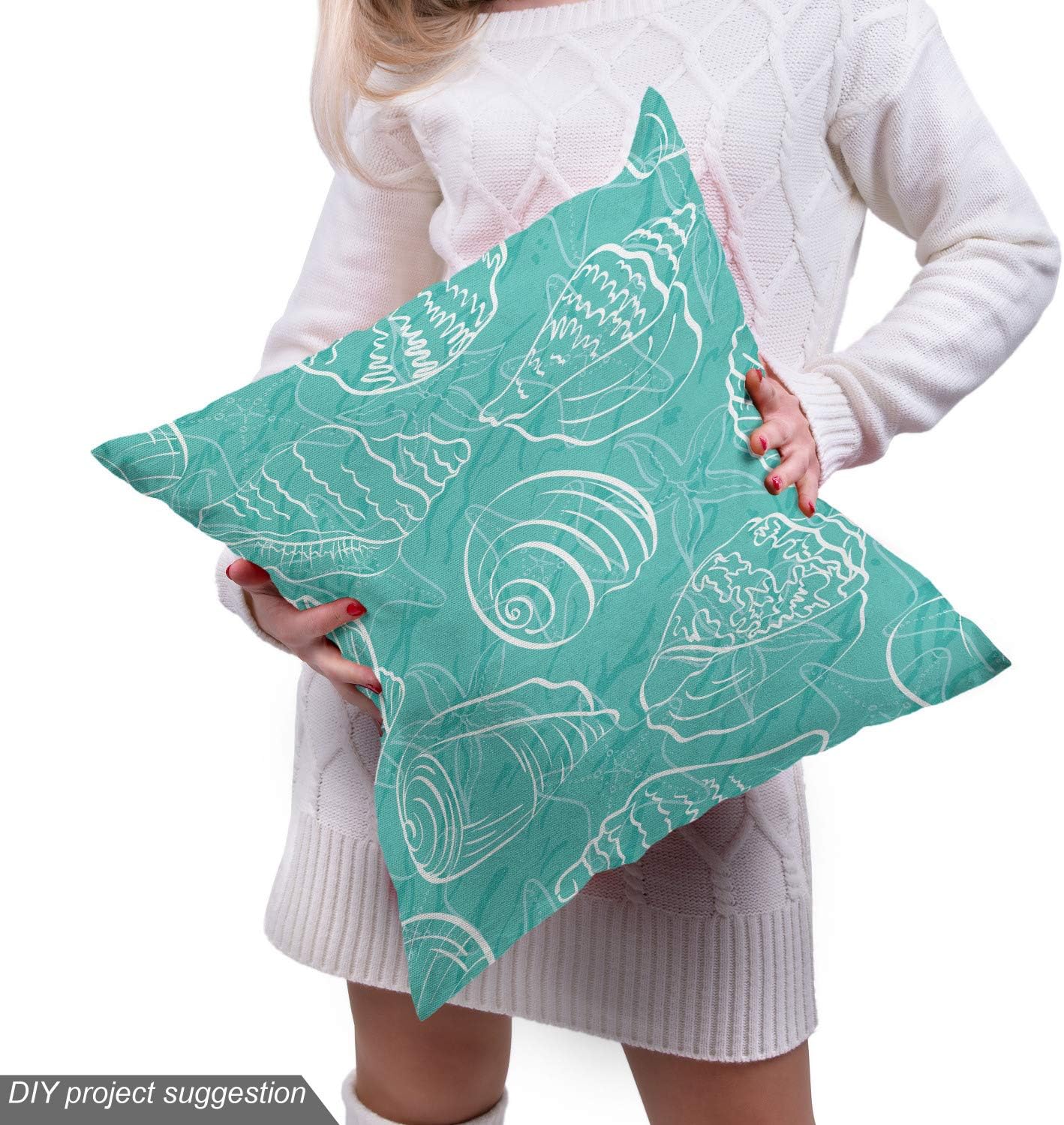 Ambesonne – Tela multicolor impresa digital por The Yard.