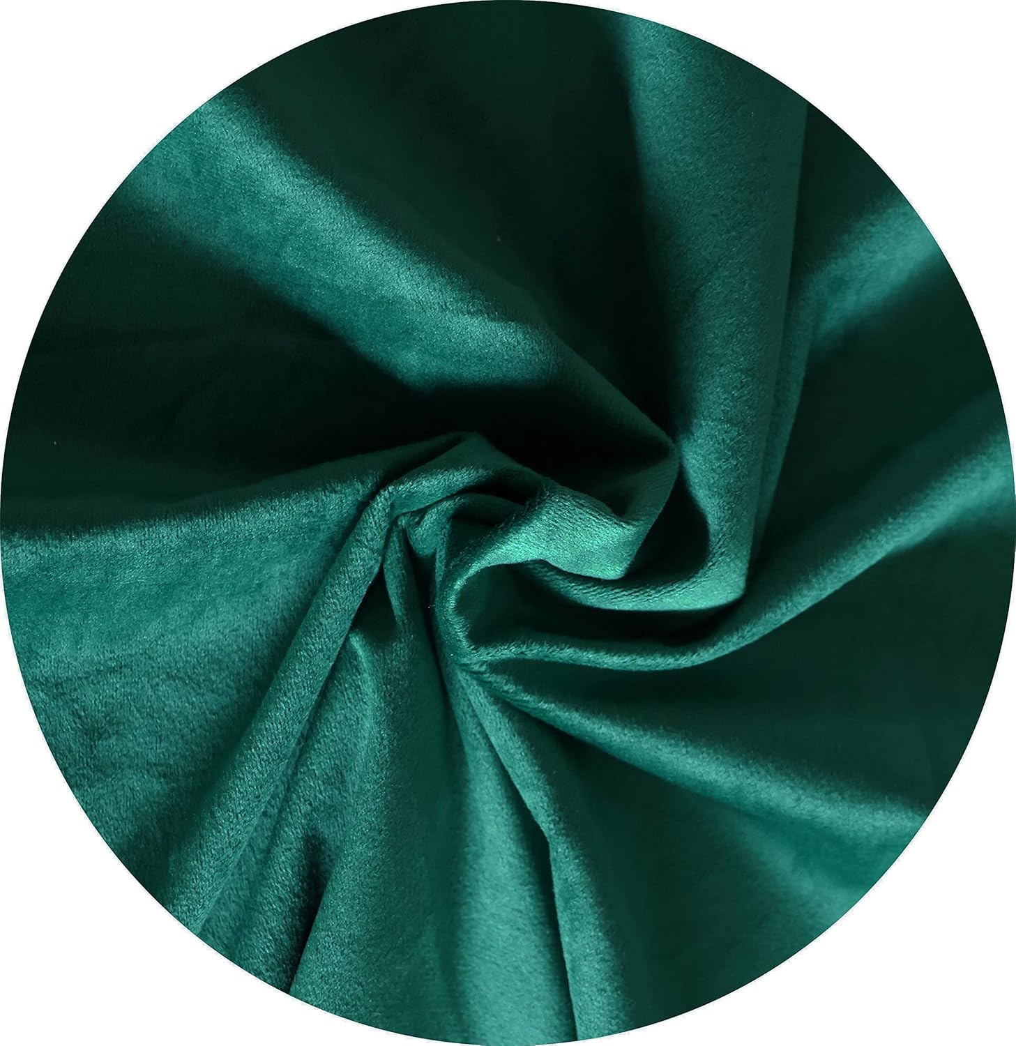 AMZ-NATURALIFE Juego de 2 fundas de almohada de 16 x 16 pulgadas, terciopelo verde oscuro, fundas de cojín cuadradas decorativas suaves y sólidas,