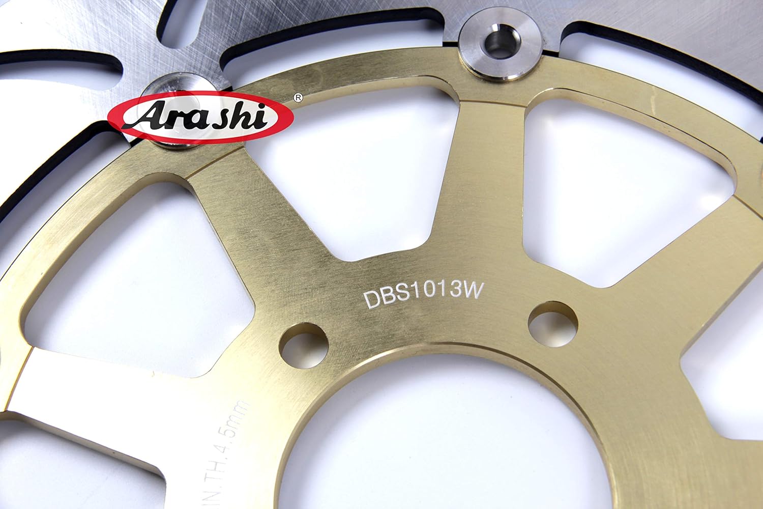 Arashi Rotores de discos de freno delanteros y traseros para Suzuki GSXR 1000 2001 2002 K1 K2 Accesorios de repuesto para motocicleta GSX R 1000