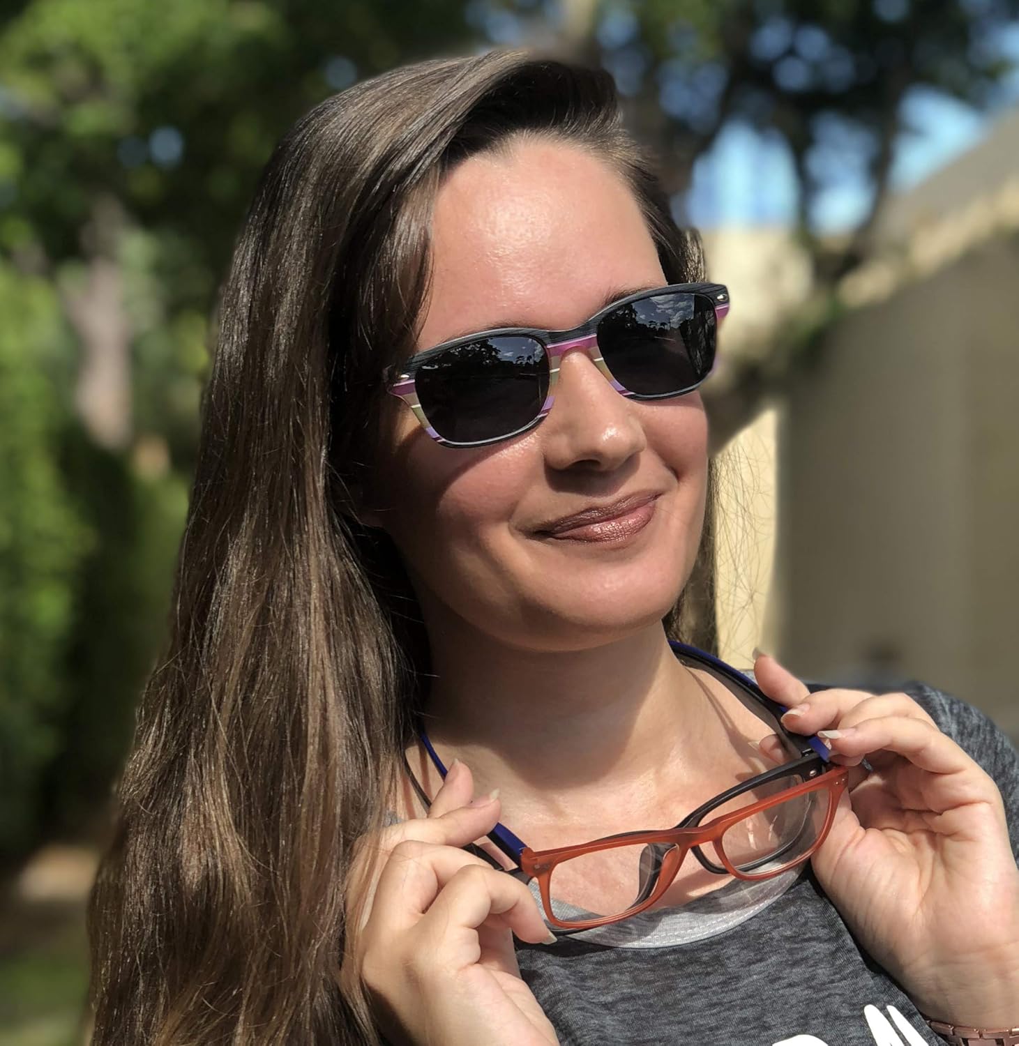 Magz Chelsea – Lentes de sol bifocales para mujeres y hombres  Lectores de gafas de sol  Gafas de sol magnéticas  Marco de conexión trasero magnético