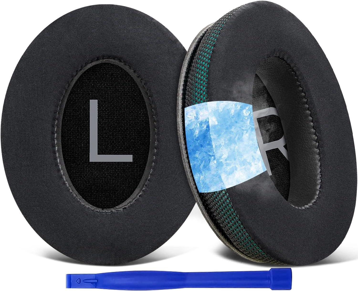 SOULWIT Almohadillas de gel de enfriamiento de repuesto para Bose QuietComfort 45 (QC45)QuietComfort SE (QC SE)Nuevos auriculares inalámbricos Quiet