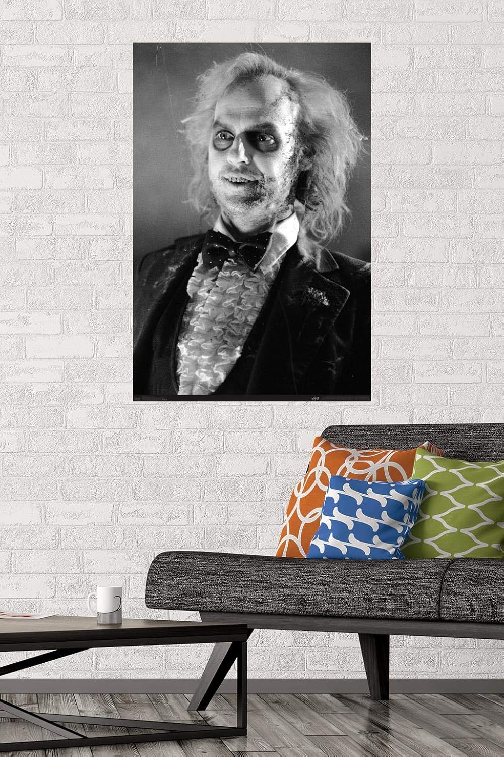 Trends International Beetlejuice – Póster de pared clásico, 22.375 x 34 pulgadas, versión premium sin marco