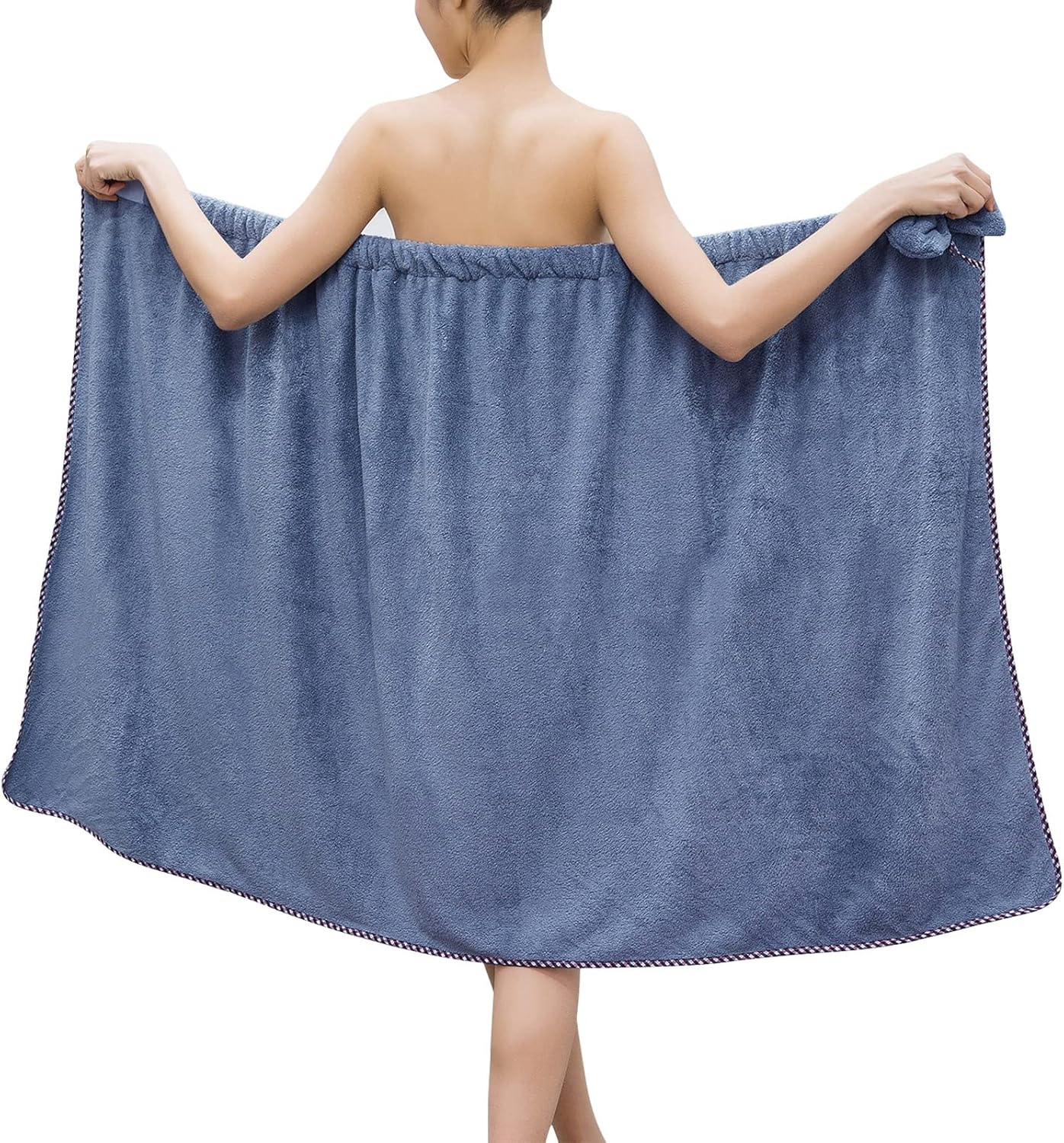 GOSCHE Toalla de baño para mujer, toalla de ducha ajustable con toalla de baño para el hogar, hotel, camisón para sauna, playa, piscina, gimnasio,