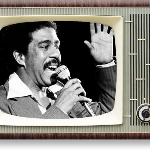 Richard Pryor Standup Comedian Retro TV Design – Imán para nevera Richard Pryor Standup Comedian Retro TV Design – Imán para nevera