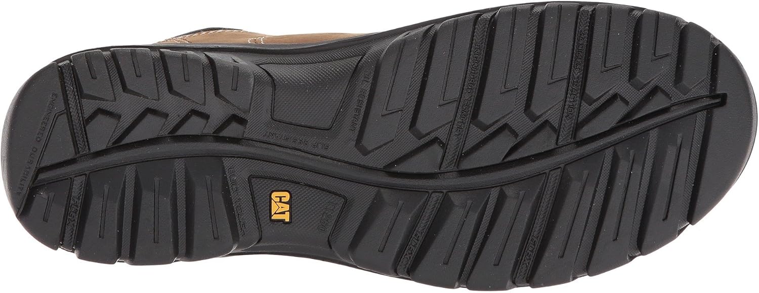 Cat Footwear Botas de trabajo impermeables con punta suave para hombre