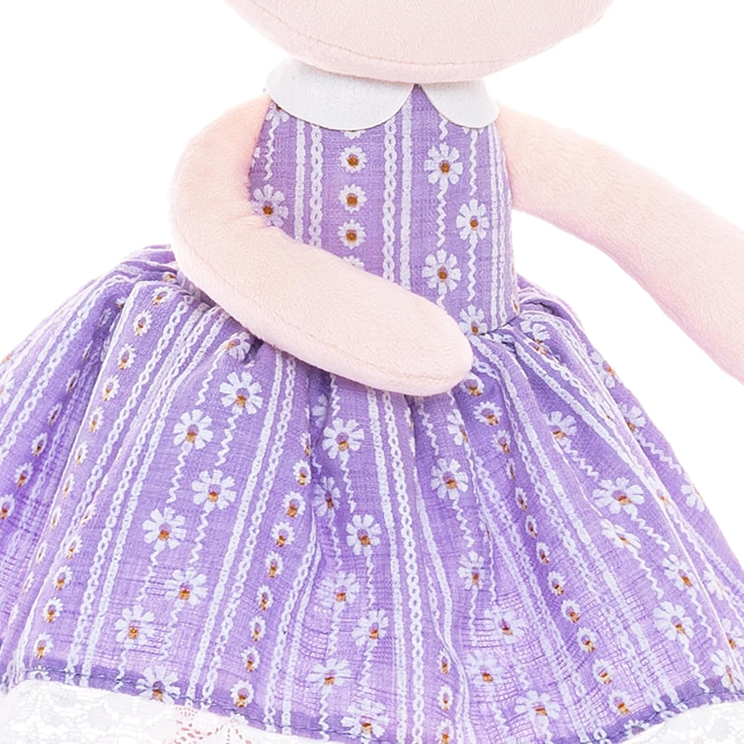 Gloveleya Muñecas Baby Girl Regalos Suave Felpa Lavanda Daisies Muñeca 16 pulgadas