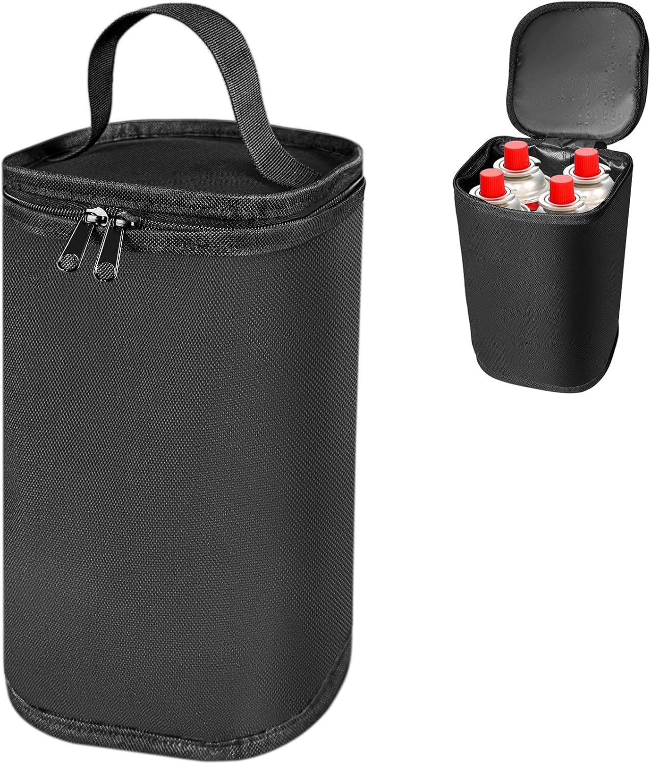 Mini bolsa de almacenamiento de cilindro de combustible, cubierta del recipiente de combustible de butano, bolsa protectora para tanque de gas,