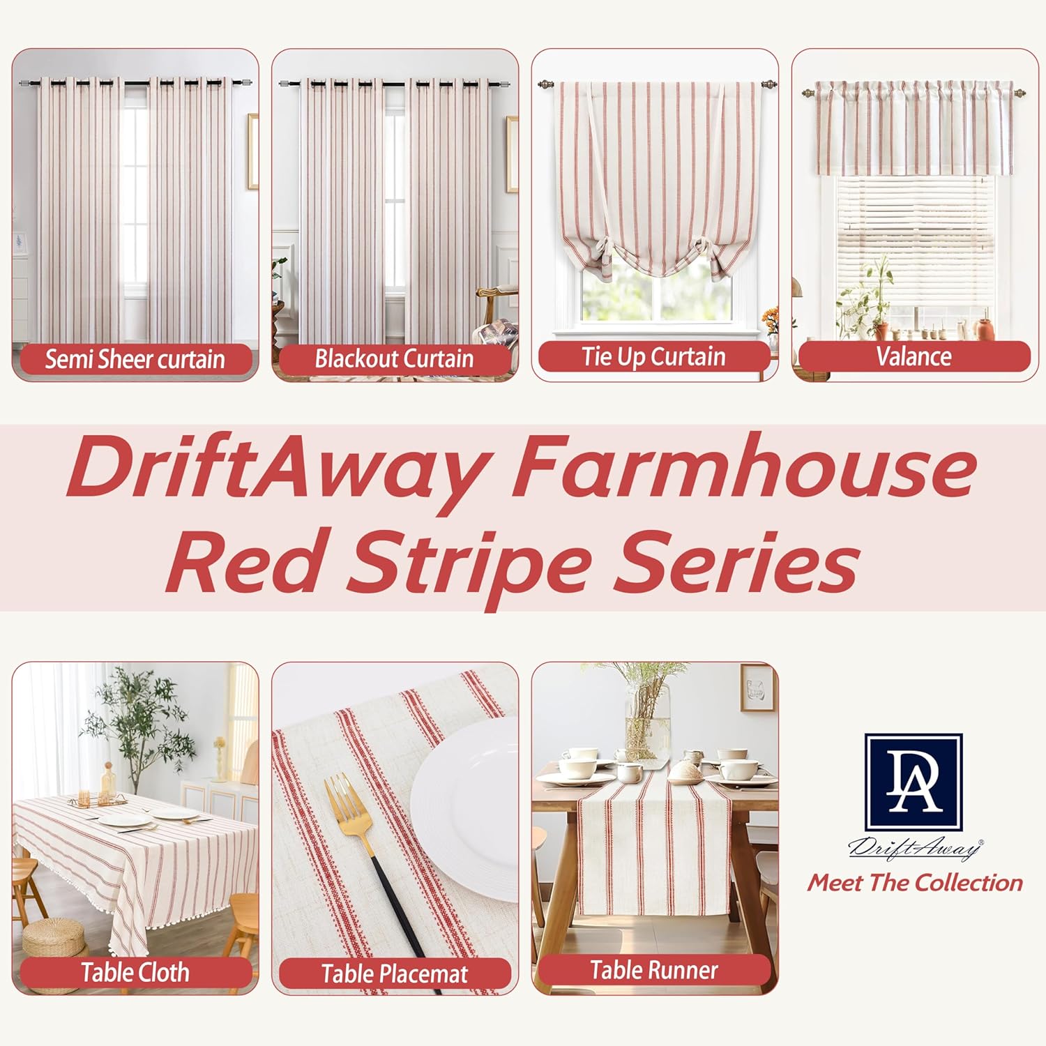 DriftAway Cortinas opacas de mezcla de lino de 90 pulgadas de largo para dormitorio, cortinas de lino con estampado de rayas verticales, con