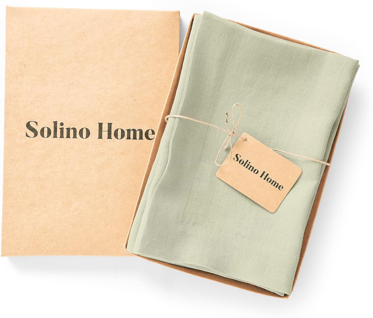 Solino Home Sonoma – Juego de 4 servilletas de lino 100% puro, 20 x 20 pulgadas, servilletas prelavadas Sonoma para primavera, Pascua, hechas a mano