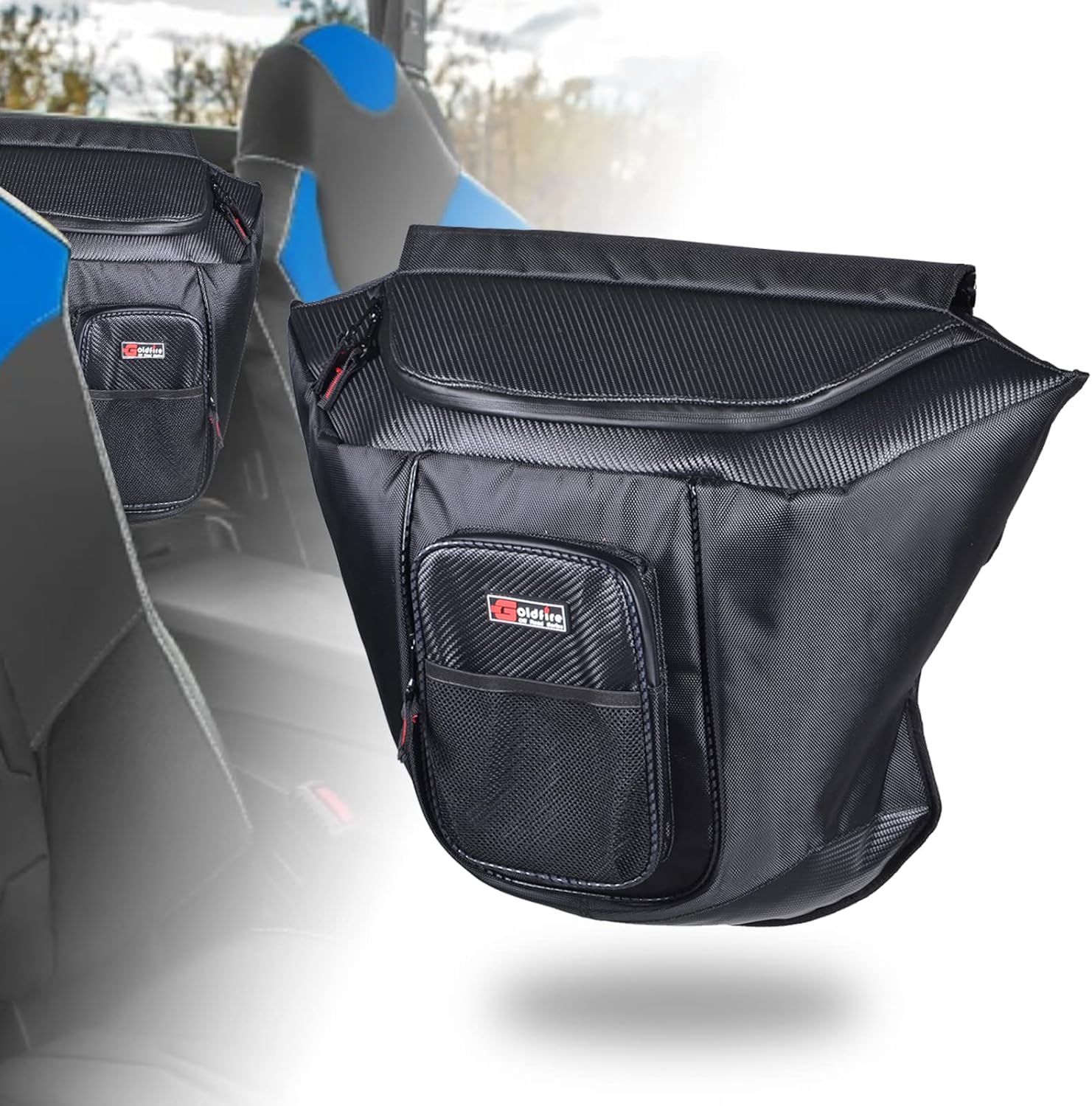 General 1000 Bolsa de almacenamiento, accesorios General 1000, bolsa de almacenamiento detrás del asiento, bolsa de asiento central UTV, bolsa de