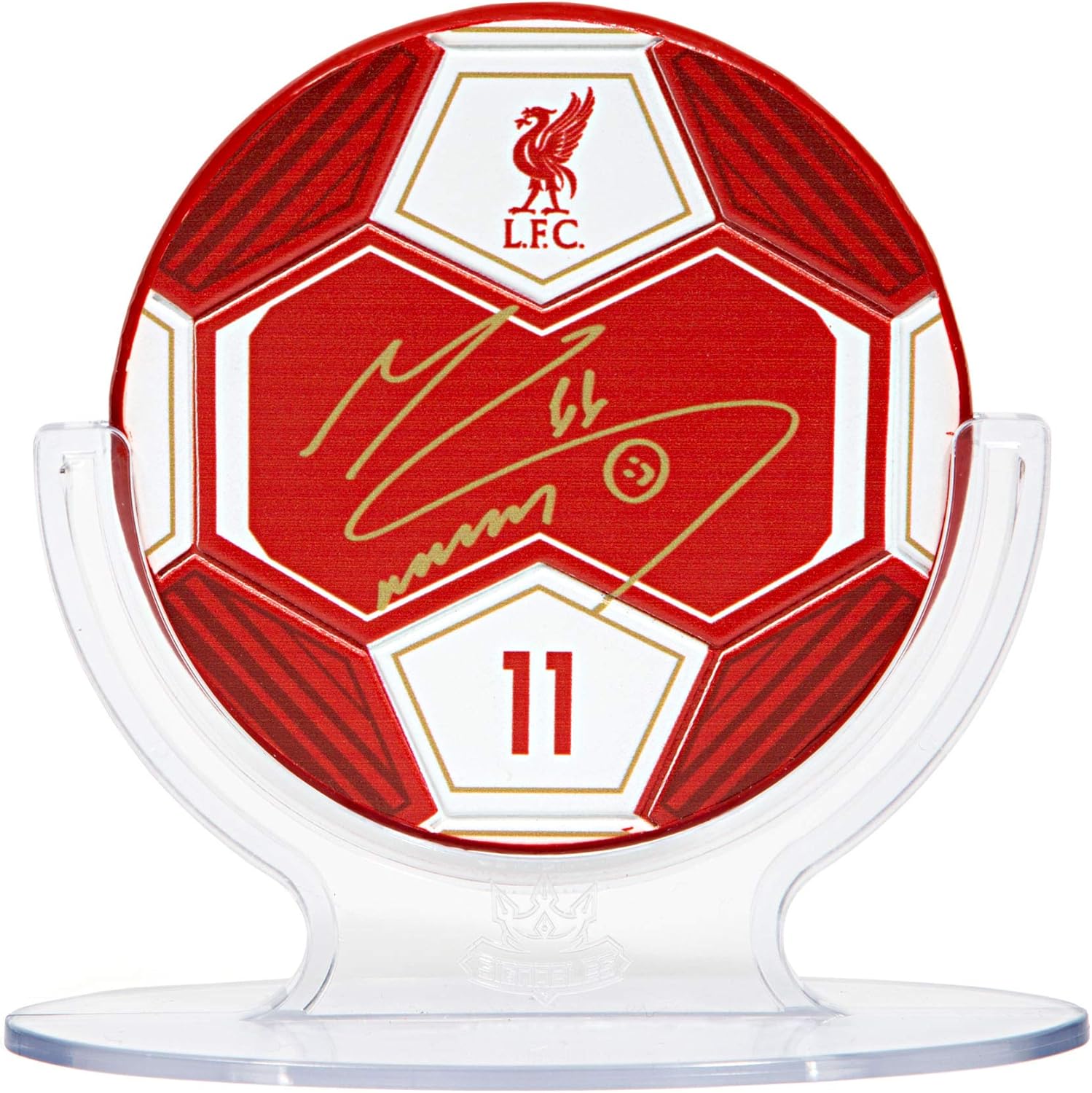 Liverpool F.C. Signables Signature Series (Facsímil firmado) Fútbol Firmable con Información del Jugador – Artículo Oficial de Coleccionistas