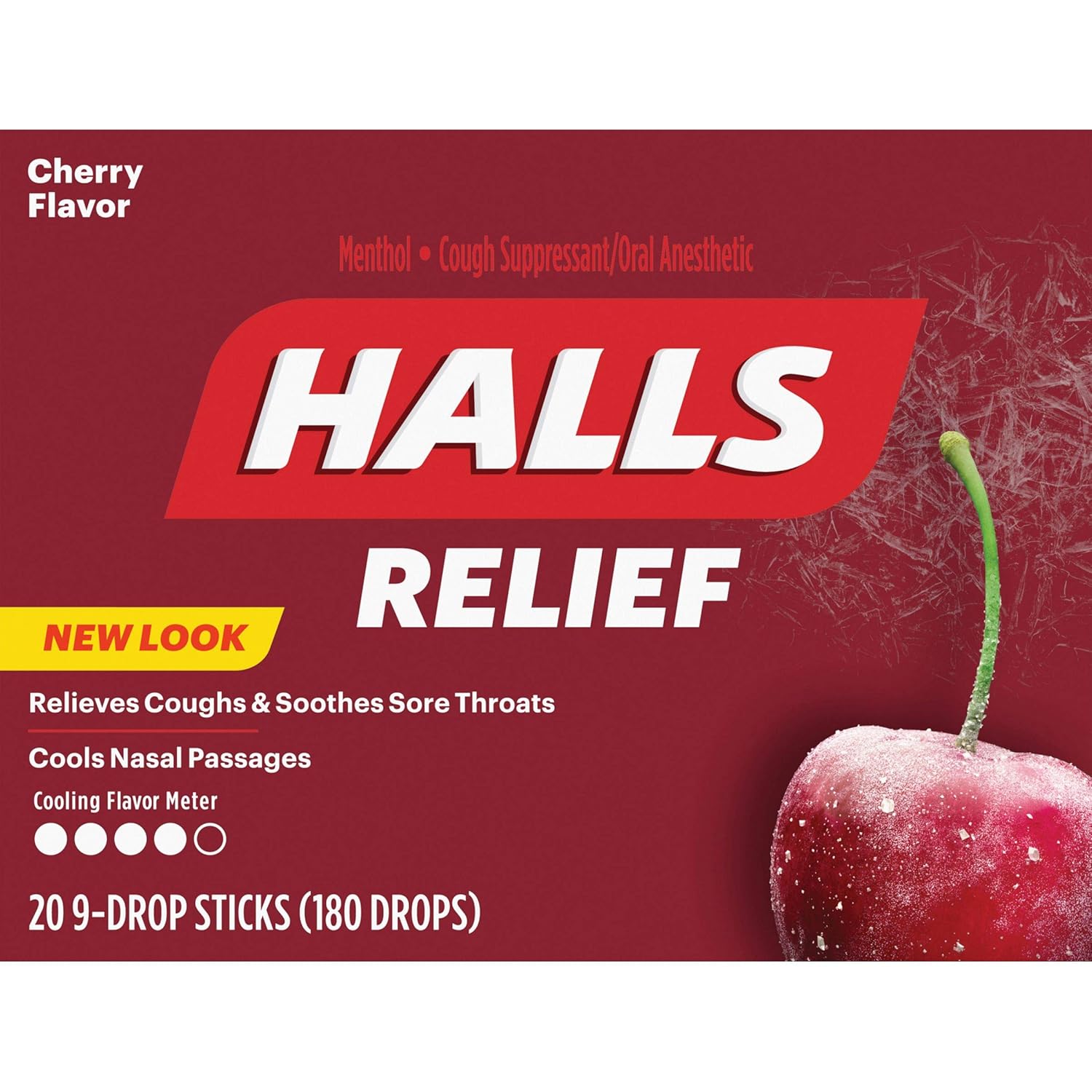 Caramelos para la tos Halls (Paquete de 20).