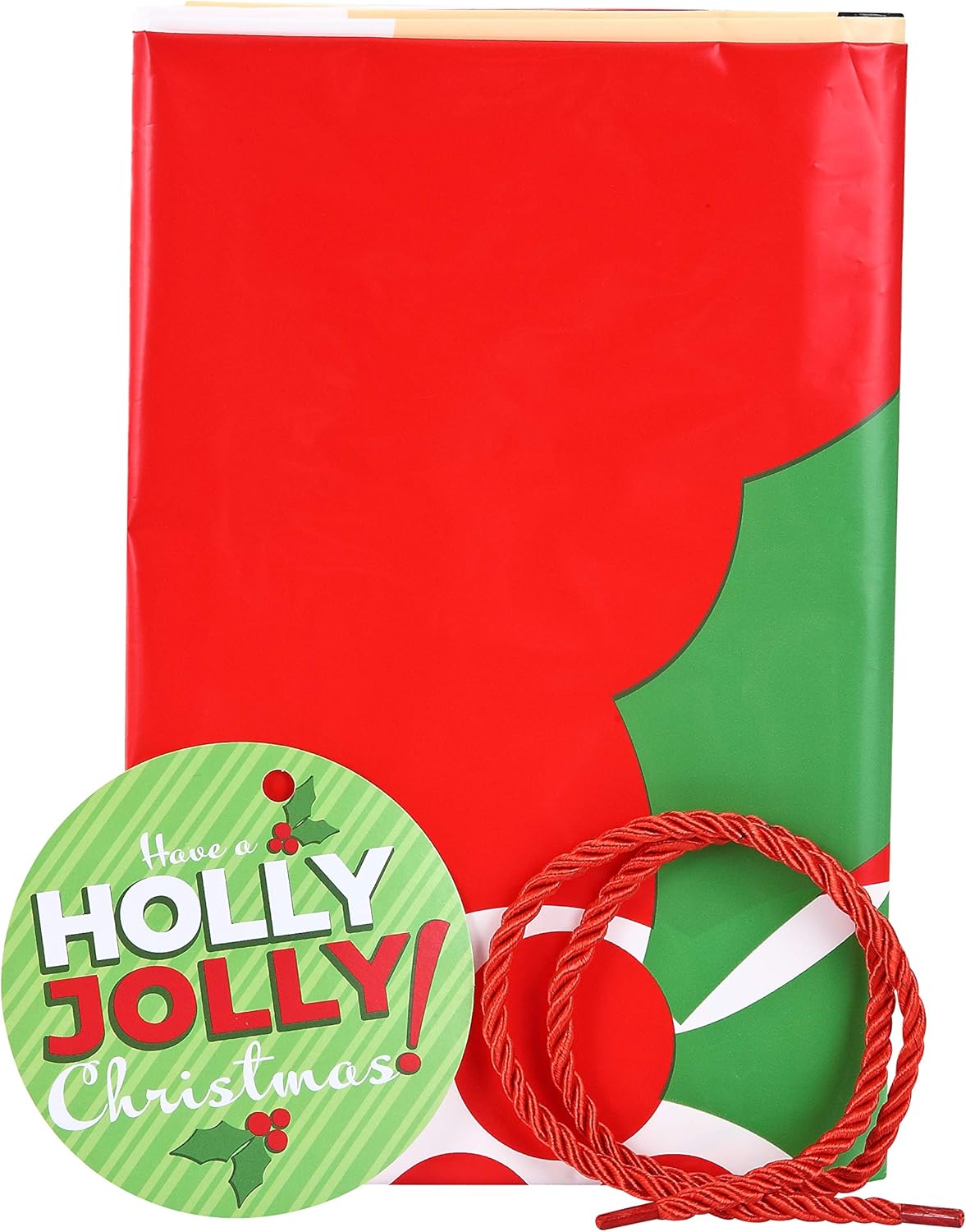 JOYIN 3 bolsas de regalo de Papá Noel jumbo de 56 x 36 pulgadas con etiquetas de regalo para temporada de Navidad, regalos, regalos festivos,