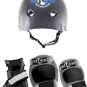 Kryptonics Starter – Juego de almohadillas 4 en 1 con casco, talla SM Kryptonics Starter – Juego de almohadillas 4 en 1 con casco, talla SM