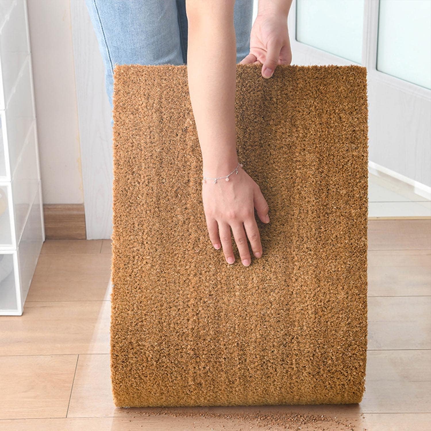 Check Ya Energy Before You Come in this House – Alfombra para suelo de entrada al aire libre con respaldo de PVC resistente, antideslizante, cursivo